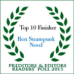 Preditors and Editors 2015 top 10 novel steampunk
