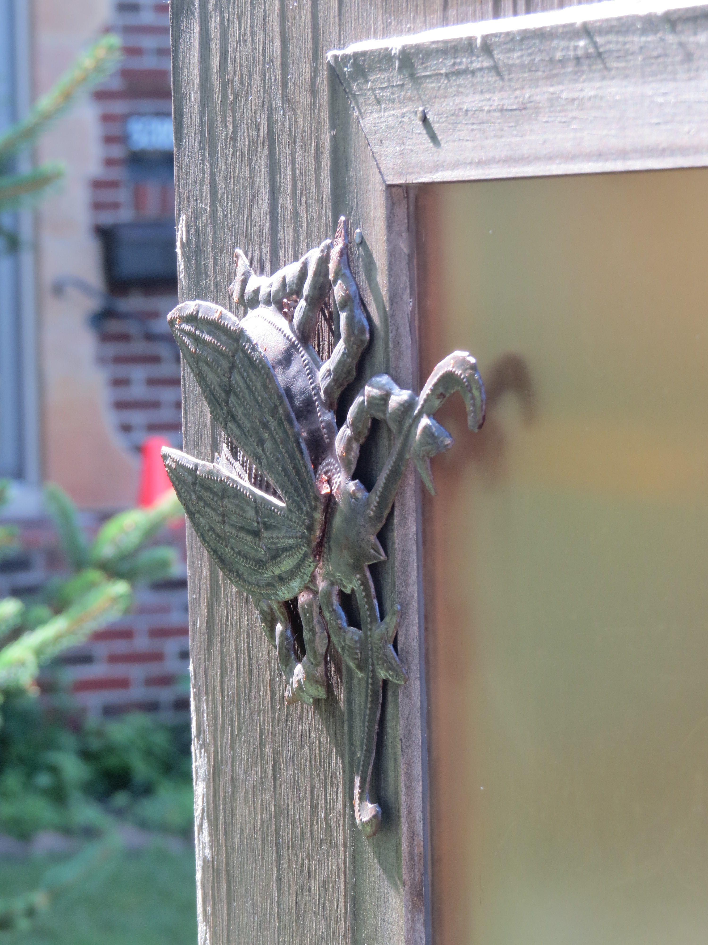 Detail on Little Free Library - Minnesota