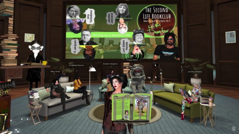Authors in a Virtual World: The Second Life Bookclub