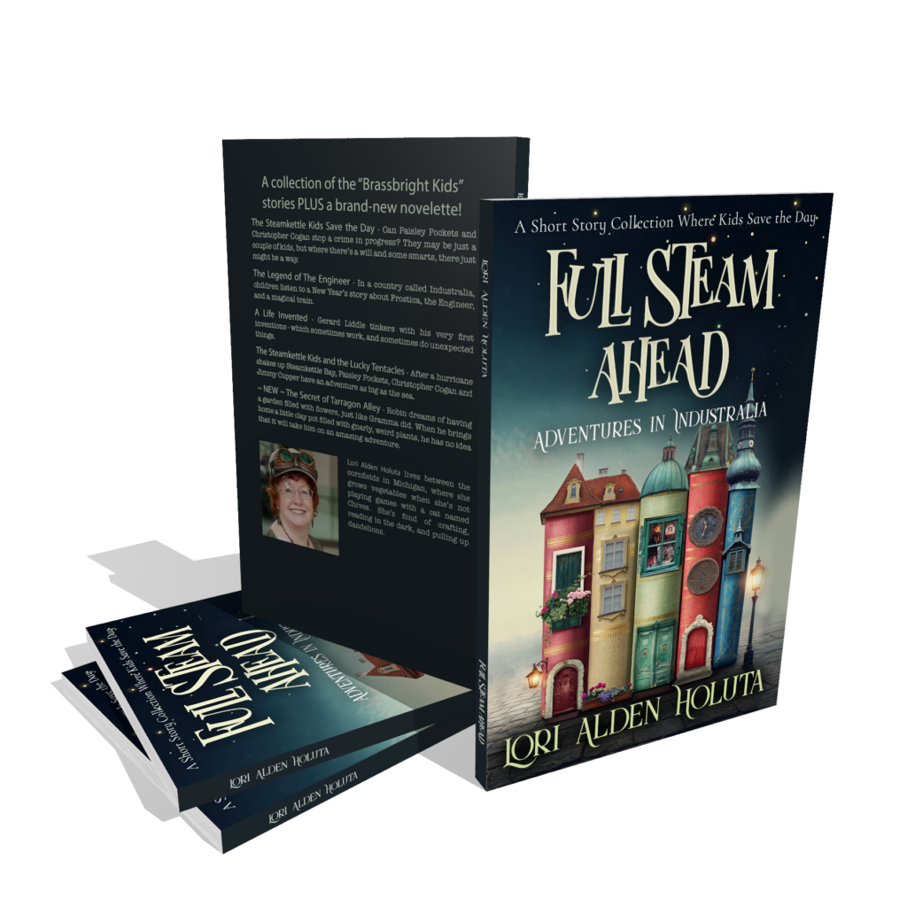 Full Steam Ahead Book Stack