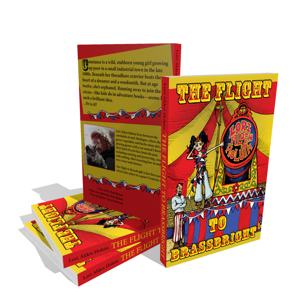 The Flight To Brassbright Book Stack